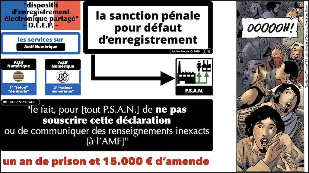 #402 TOKEN BLOCKCHAIN et monde de l'Art 15 juin 2022 Drouot formation © Ledieu-Avocats.062