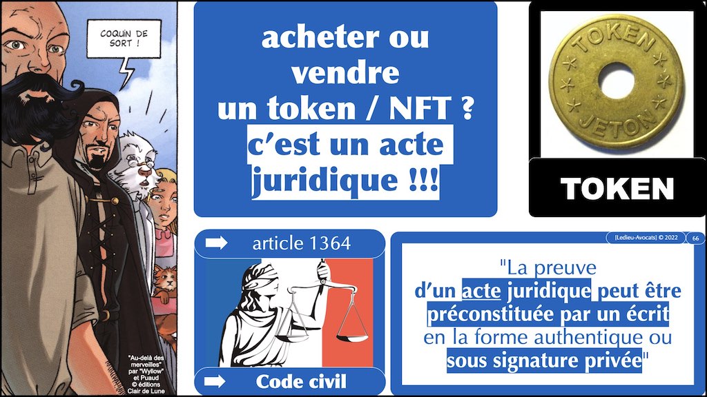 #402 TOKEN BLOCKCHAIN et monde de l'Art 15 juin 2022 Drouot formation © Ledieu-Avocats.066