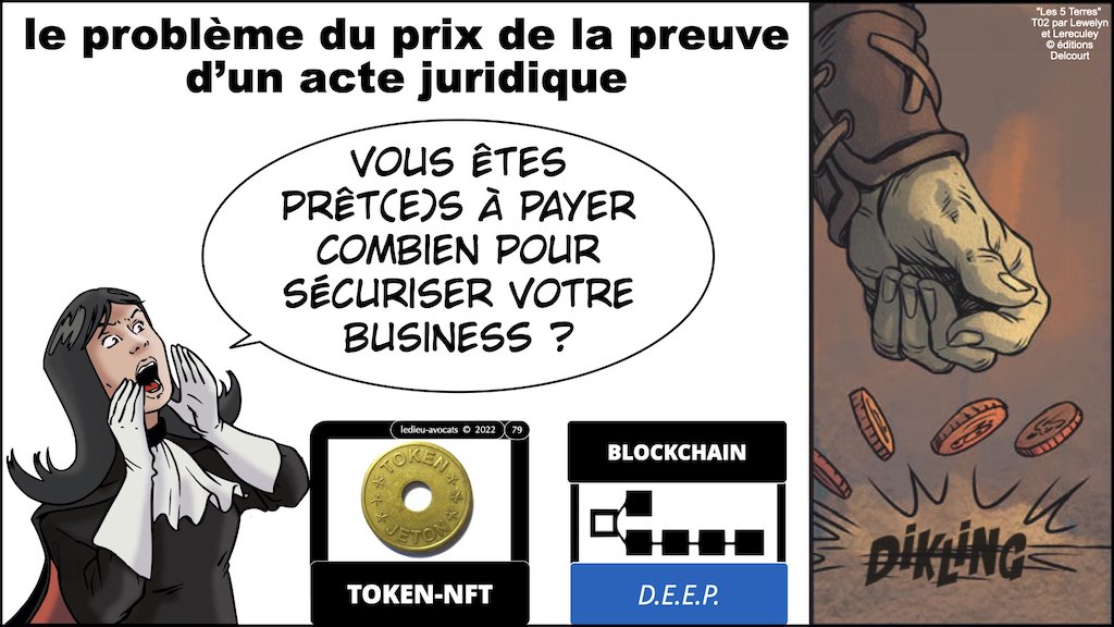 #402 NFT TOKEN BLOCKCHAIN et monde de l'Art 15 juin 2022 Drouot formation © Ledieu-Avocats.079