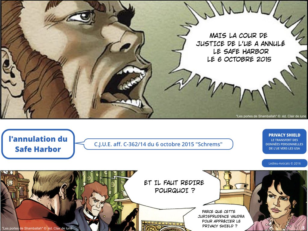 Privacy Shield 12 juillet 2016 Safe Harbor CJUE Schrems [Ledieu-Avocats].008