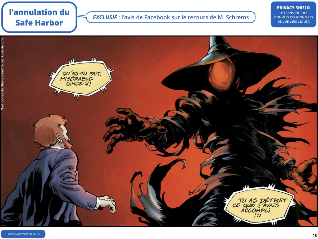 Privacy Shield 12 juillet 2016 Safe Harbor CJUE Schrems [Ledieu-Avocats].010