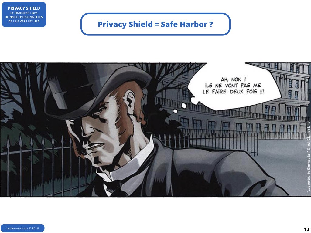Privacy Shield 12 juillet 2016 Safe Harbor CJUE Schrems [Ledieu-Avocats].013