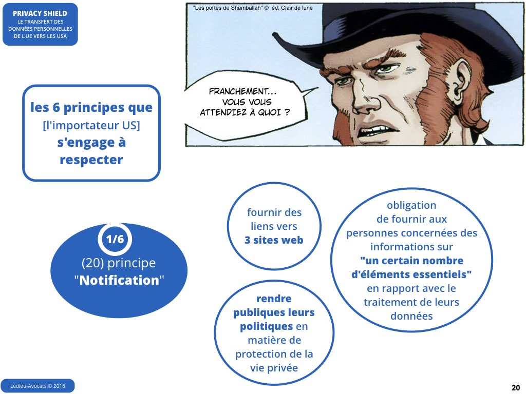 Privacy Shield 12 juillet 2016 Safe Harbor CJUE Schrems [Ledieu-Avocats].020