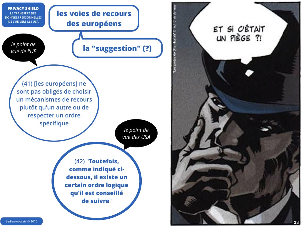 Privacy Shield 12 juillet 2016 Safe Harbor CJUE Schrems [Ledieu-Avocats].033
