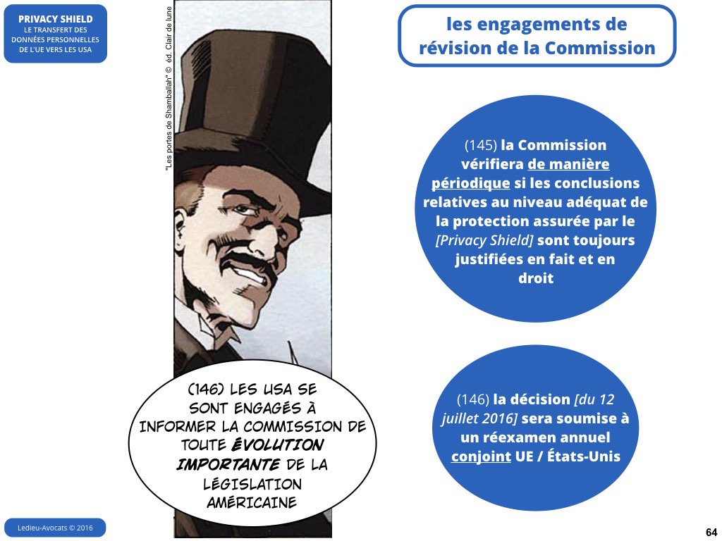 Privacy Shield 12 juillet 2016 Safe Harbor CJUE Schrems [Ledieu-Avocats].064