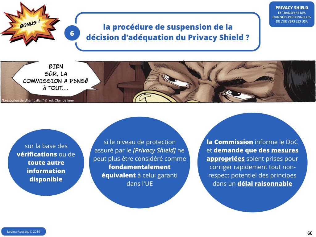 Privacy Shield 12 juillet 2016 Safe Harbor CJUE Schrems [Ledieu-Avocats].066