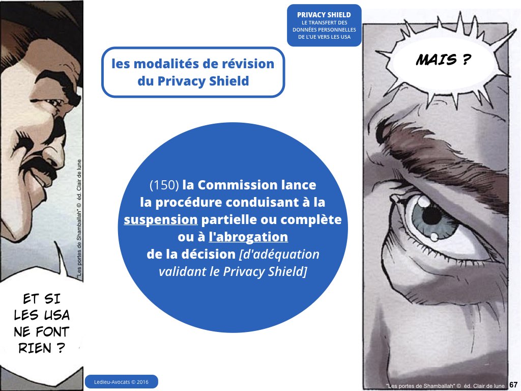 Privacy Shield 12 juillet 2016 Safe Harbor CJUE Schrems [Ledieu-Avocats].067