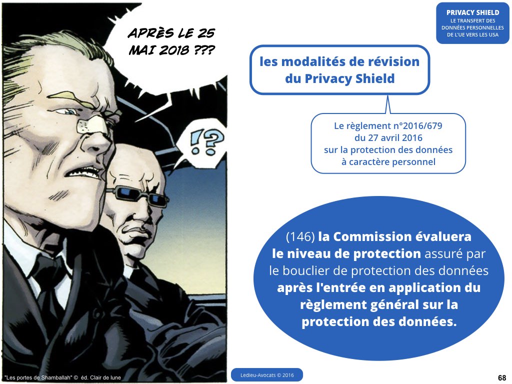 Privacy Shield 12 juillet 2016 Safe Harbor CJUE Schrems [Ledieu-Avocats].068