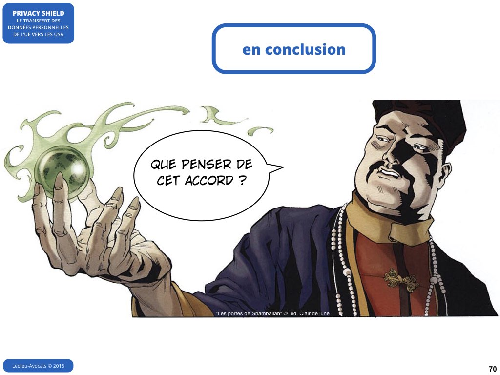 Privacy Shield 12 juillet 2016 Safe Harbor CJUE Schrems [Ledieu-Avocats].070