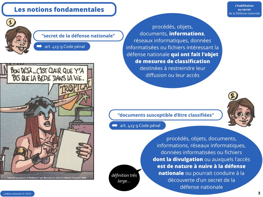 habilitation secret défense nationale confidentiel diffusion restreinte Ledieu avocat contrat nouvelles technologies logiciel SaaS web DMP cybersécurité vFR5.2.003