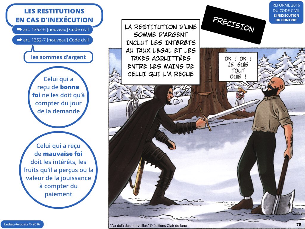 inexécution code civil reforme contrat 2016 Ledieu avocat nouvelles technologies logiciel SaaS web DMP cloud computing metadonnee personnelle cybersecurite.078