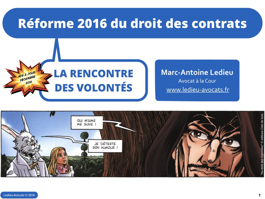 rencontre volonté code civil reforme contrat 2016 Ledieu avocat nouvelles technologies logiciel SaaS DMP web cloud computing donnee personnelle cybersecurite.001