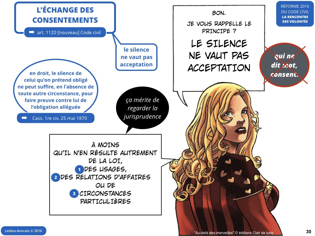 rencontre volonté code civil reforme contrat 2016 Ledieu avocat nouvelles technologies logiciel SaaS DMP web cloud computing donnee personnelle cybersecurite.030