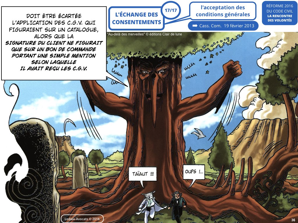 rencontre volonté code civil reforme contrat 2016 Ledieu avocat nouvelles technologies logiciel SaaS DMP web cloud computing donnee personnelle cybersecurite.036