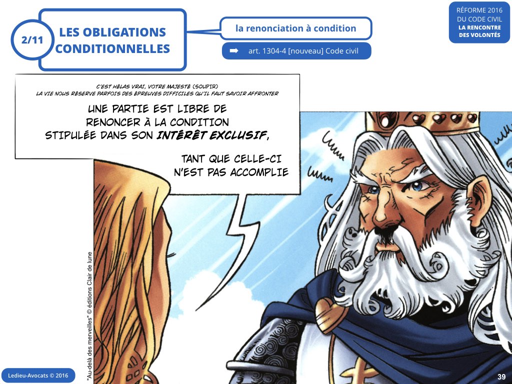rencontre volonté code civil reforme contrat 2016 Ledieu avocat nouvelles technologies logiciel SaaS DMP web cloud computing donnee personnelle cybersecurite.039