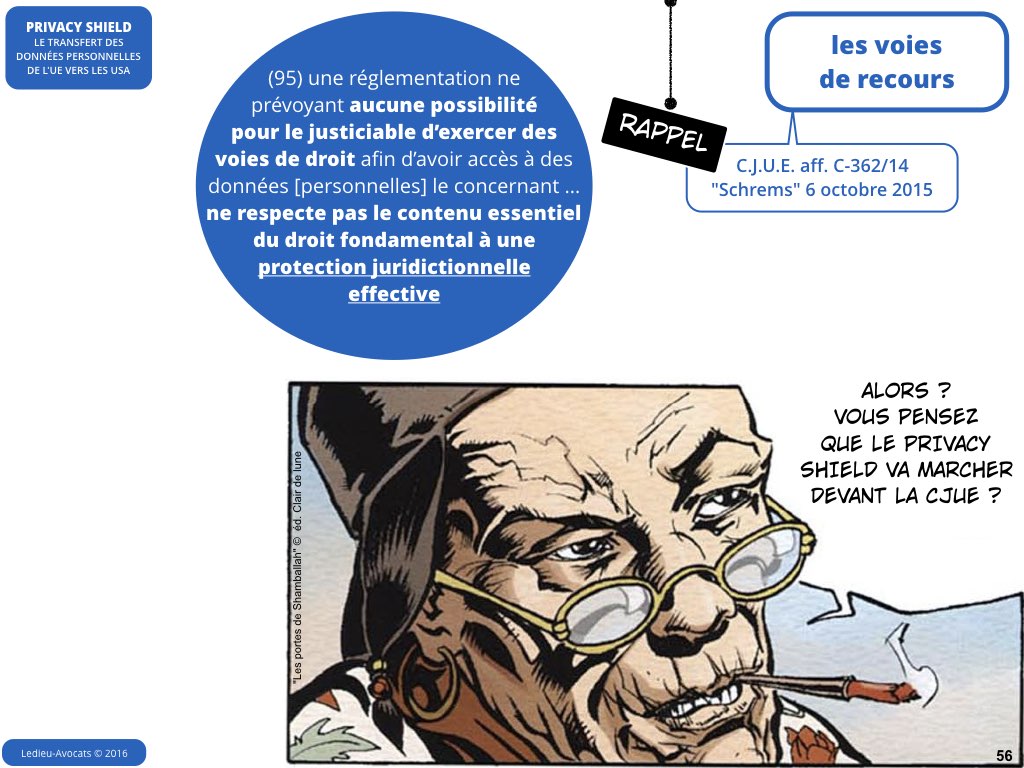 Privacy Shield 12 juillet 2016 Safe Harbor CJUE Schrems [Ledieu-Avocats].056