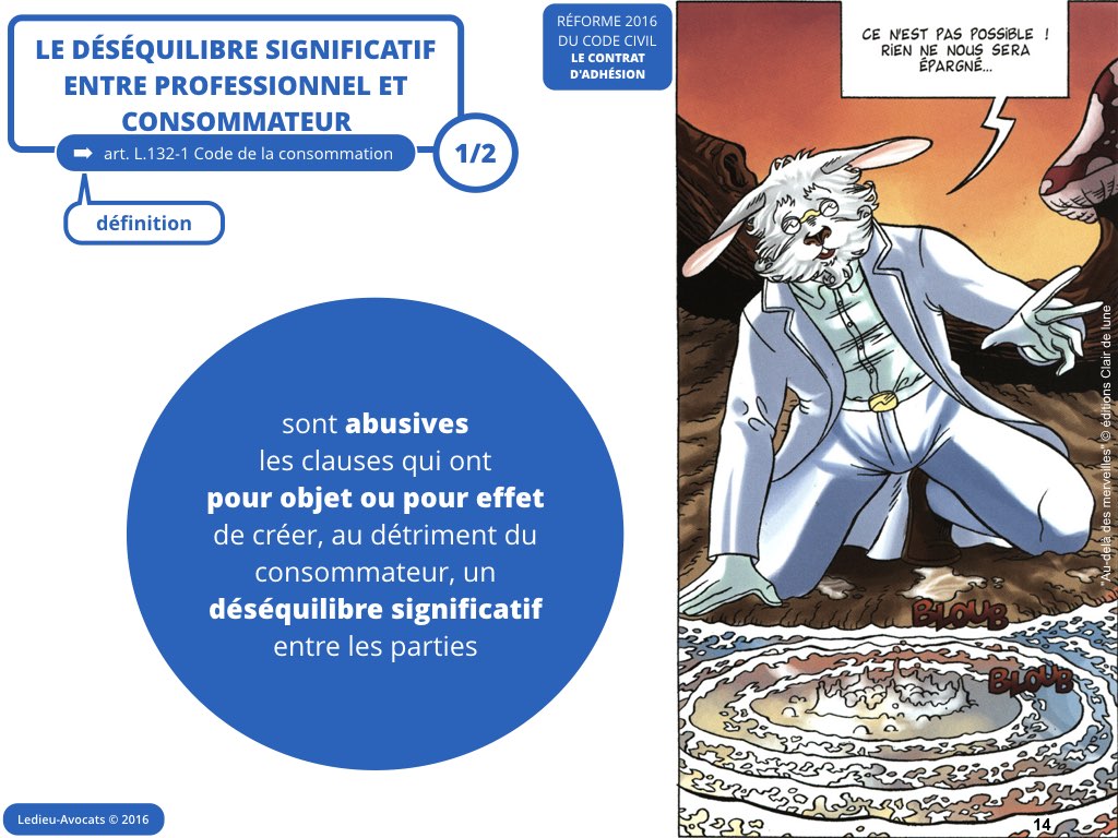 contrat adhésion reforme code civil contrat 2016 Ledieu avocat nouvelle technologie logiciel SaaS web DMP cloud computing metadonnees personnelle cybersecurite blog BD.014