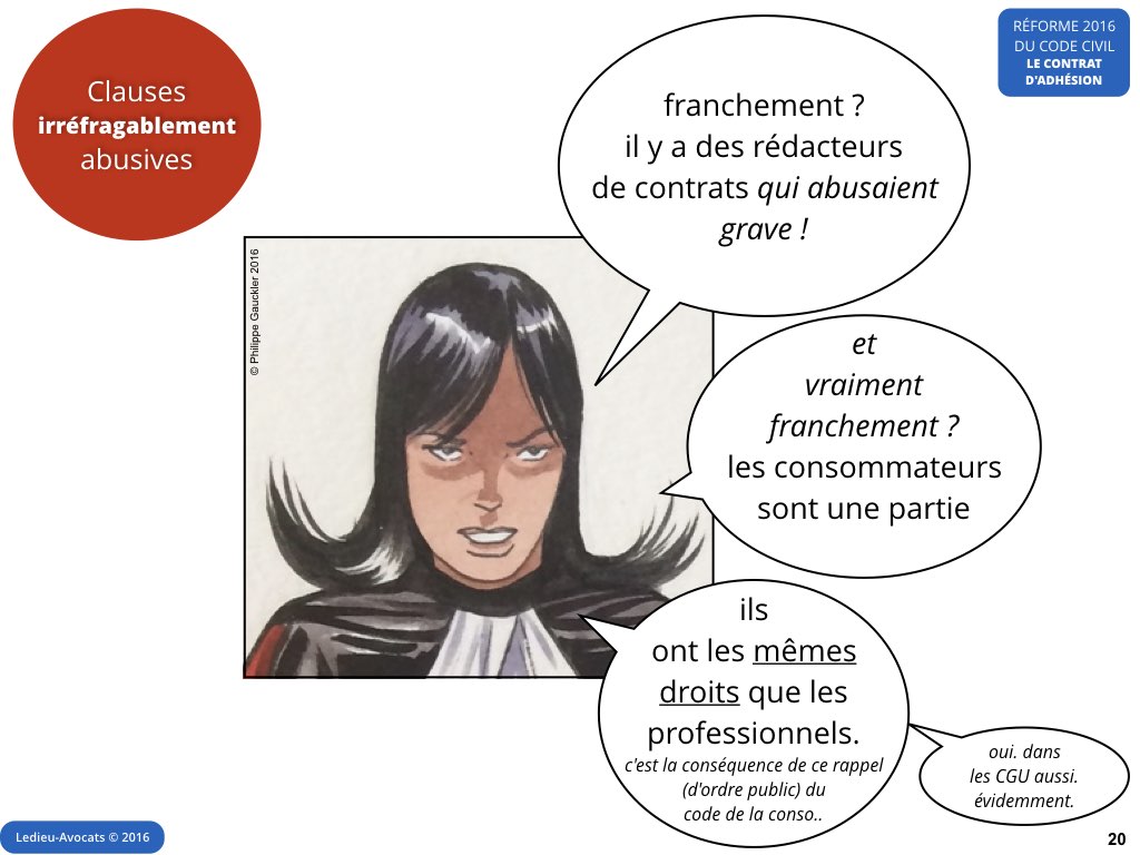 contrat adhésion reforme code civil contrat 2016 Ledieu avocat nouvelle technologie logiciel SaaS web DMP cloud computing metadonnees personnelle cybersecurite blog BD.020