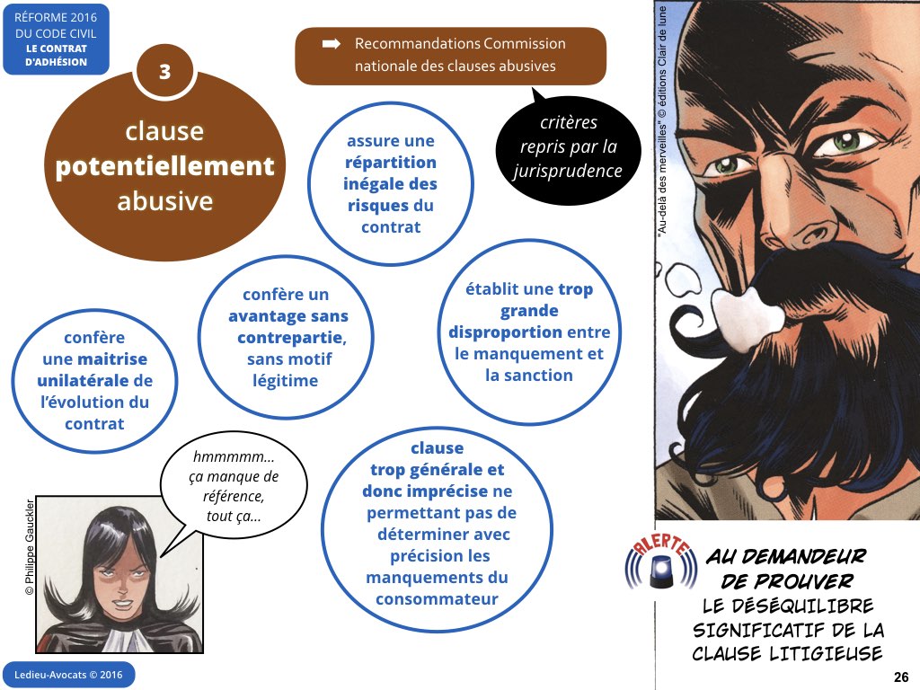 contrat adhésion reforme code civil contrat 2016 Ledieu avocat nouvelle technologie logiciel SaaS web DMP cloud computing metadonnees personnelle cybersecurite blog BD.026