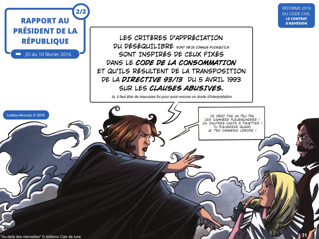 contrat adhésion reforme code civil contrat 2016 Ledieu avocat nouvelle technologie logiciel SaaS web DMP cloud computing metadonnees personnelle cybersecurite blog BD.031