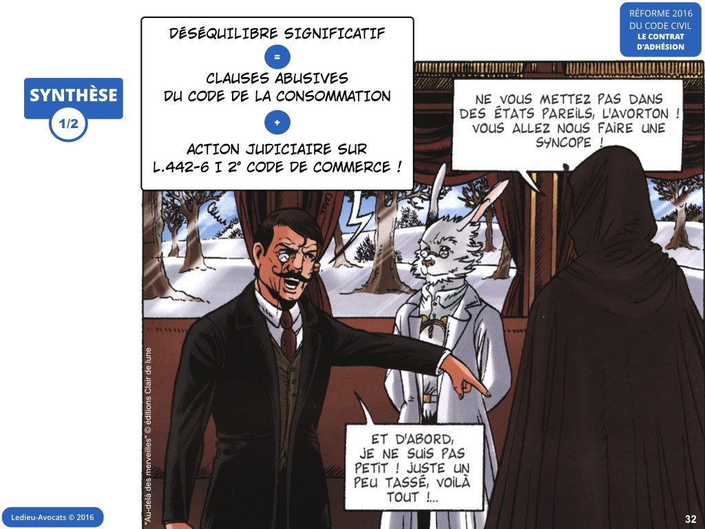 contrat adhésion reforme code civil contrat 2016 Ledieu avocat nouvelle technologie logiciel SaaS web DMP cloud computing metadonnees personnelle cybersecurite blog BD.032