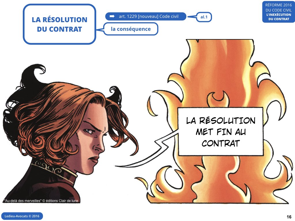inexécution code civil reforme contrat 2016 Ledieu avocat nouvelles technologies logiciel SaaS web DMP cloud computing metadonnee personnelle cybersecurite.016