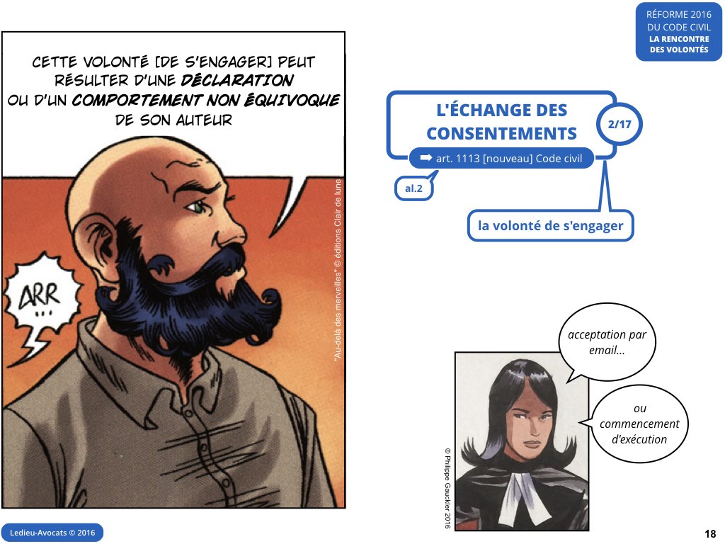 rencontre volonté code civil reforme contrat 2016 Ledieu avocat nouvelles technologies logiciel SaaS DMP web cloud computing donnee personnelle cybersecurite.018