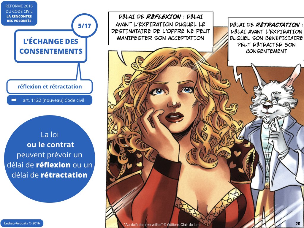 rencontre volonté code civil reforme contrat 2016 Ledieu avocat nouvelles technologies logiciel SaaS DMP web cloud computing donnee personnelle cybersecurite.020