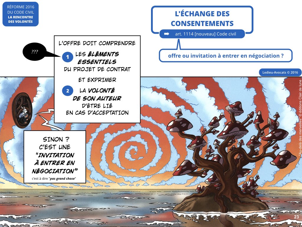 rencontre volonté code civil reforme contrat 2016 Ledieu avocat nouvelles technologies logiciel SaaS DMP web cloud computing donnee personnelle cybersecurite.023