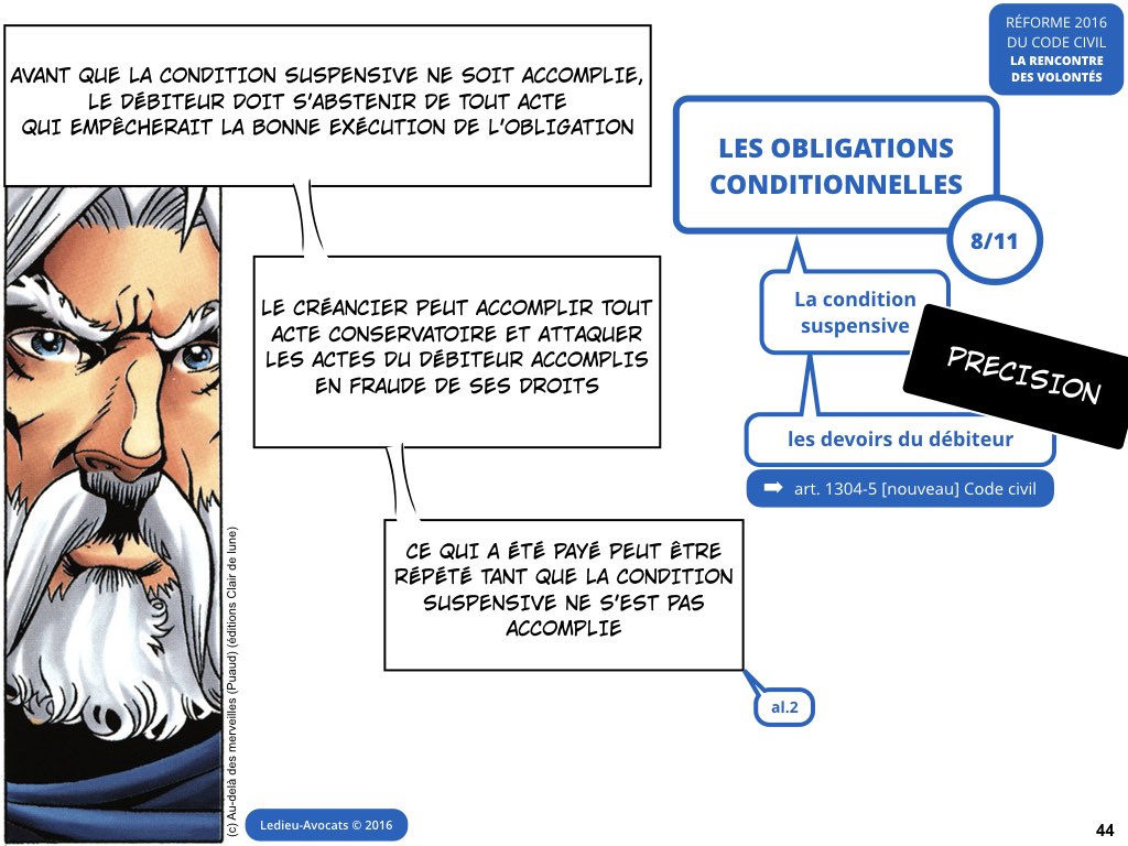 rencontre volonté code civil reforme contrat 2016 Ledieu avocat nouvelles technologies logiciel SaaS DMP web cloud computing donnee personnelle cybersecurite.044