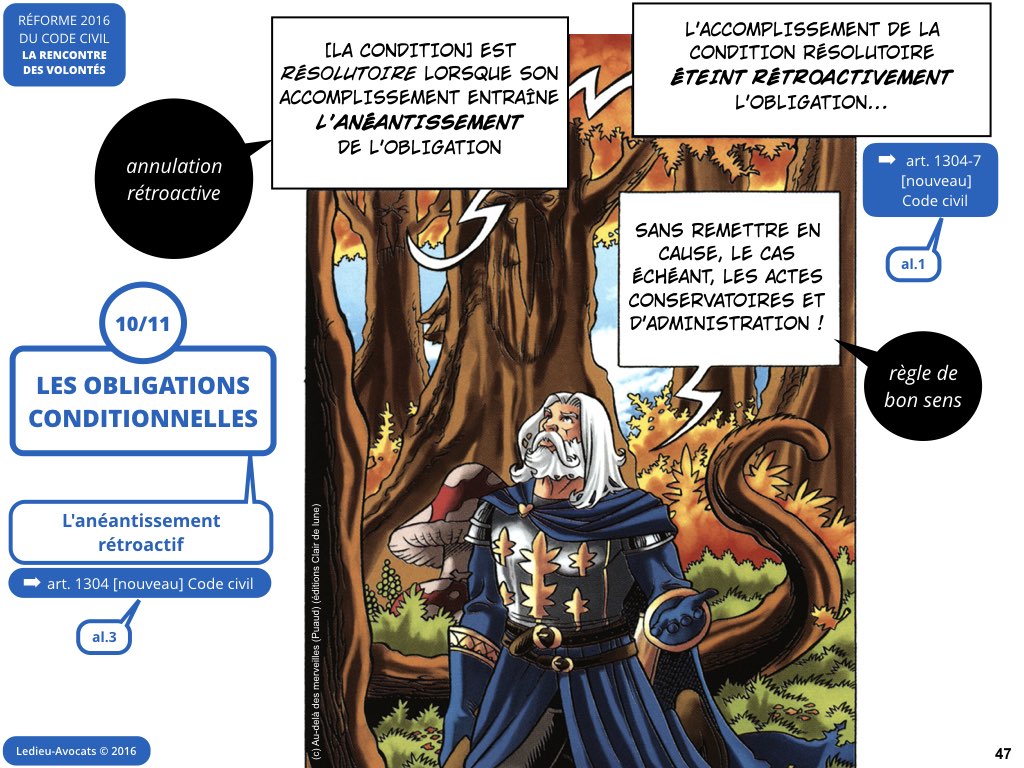 rencontre volonté code civil reforme contrat 2016 Ledieu avocat nouvelles technologies logiciel SaaS DMP web cloud computing donnee personnelle cybersecurite.047