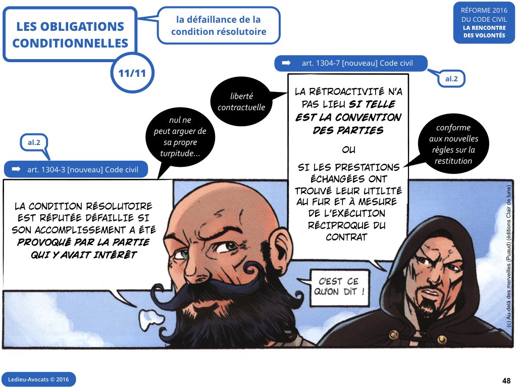 rencontre volonté code civil reforme contrat 2016 Ledieu avocat nouvelles technologies logiciel SaaS DMP web cloud computing donnee personnelle cybersecurite.048