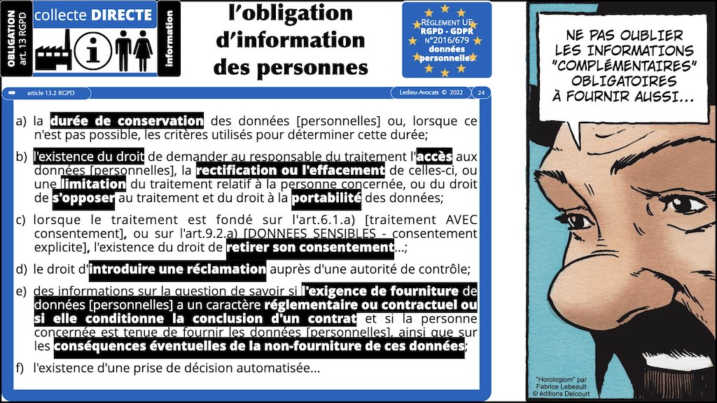 #406-3 RGPD CNIL principes jurisprudence actualité TRAITEMENT et obligation d'INFORMATION © Ledieu-Avocats 26-06-2022.024
