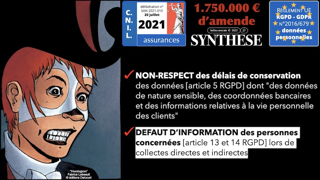 #406-3 RGPD CNIL principes jurisprudence actualité TRAITEMENT et obligation d'INFORMATION © Ledieu-Avocats 26-06-2022.027