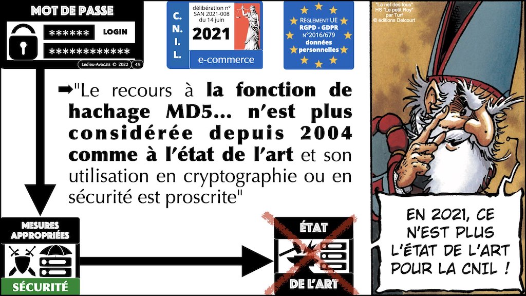 #406-5 RGPD CNIL principes jurisprudence actualité SECURITE 32+33 © Ledieu-Avocats 04-07-2022.045