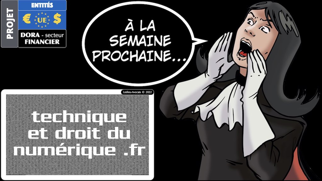 technique et droit du numérique DORA résilience opérationnelle secteur financier #02 qui est concerné © Ledieu-Avocats
