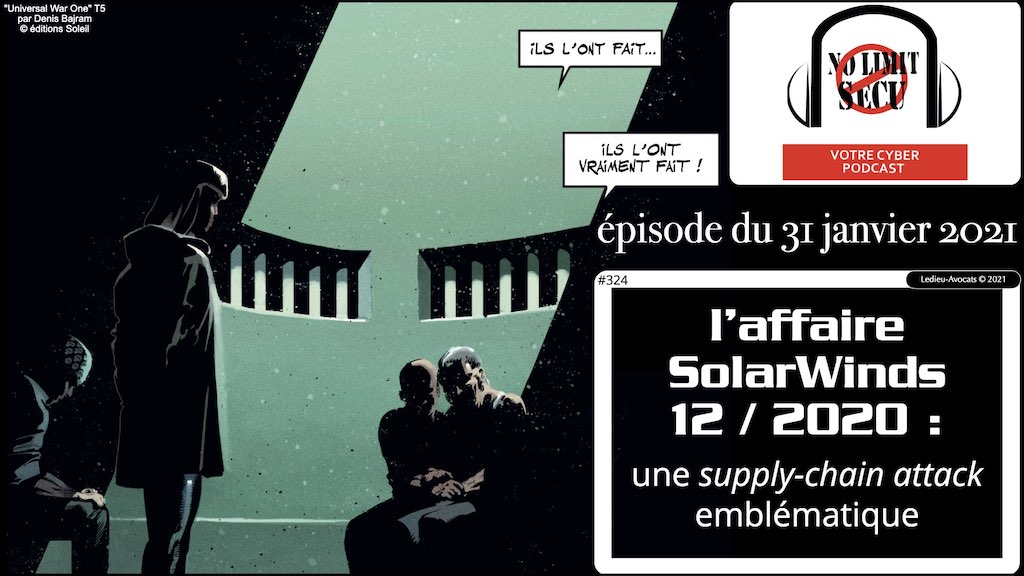 DORA attaque supply chain SolarWinds NoLimitSecu résilience opérationnelle secteur financier menace définitions légales © Ledieu-Avocats