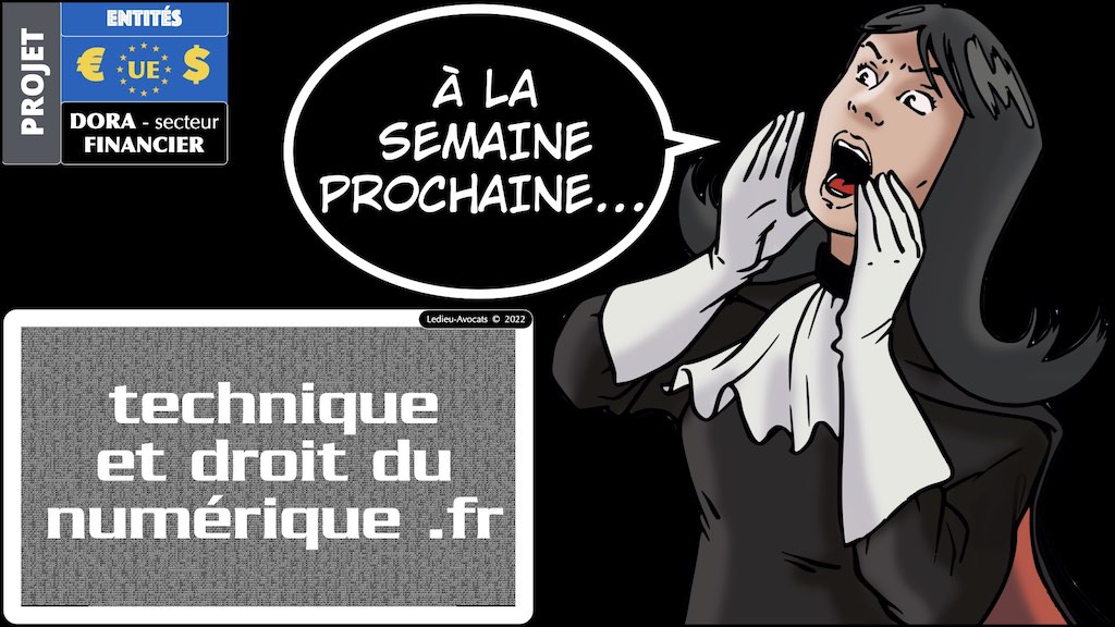technique et droit du numérique DORA résilience opérationnelle secteur financier #05 MESURES techniques obligatoires SECURITE © Ledieu-Avocats