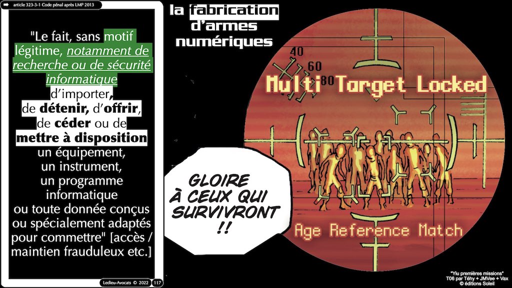 #002 accès maintien frauduleux légitime défense action offensive HACKER ETHIQUE ? © Ledieu-Avocats 25-10-2022.117