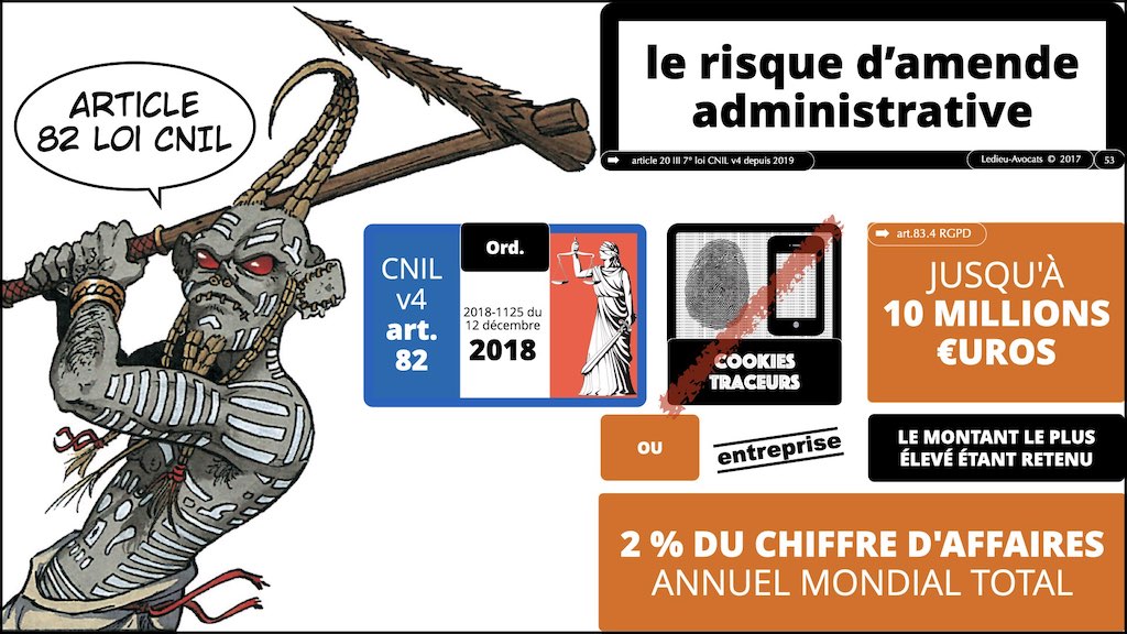 #416 RGPD principes jurisprudence actualité pratique #01 TEXTES + preuve + sanctions © Ledieu-Avocats 05-10-2022.053