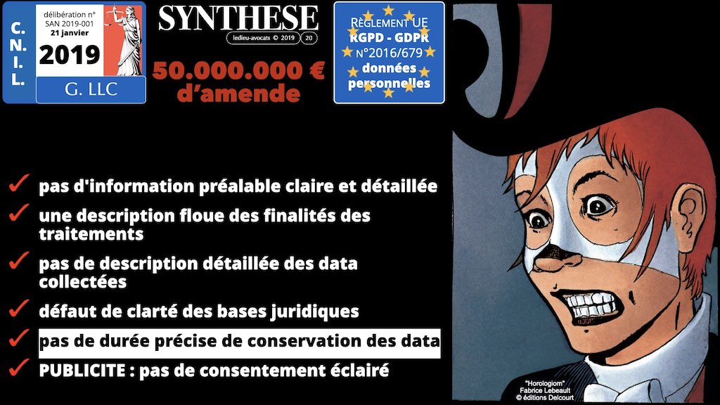 #416 RGPD principes jurisprudence actualité pratique #03.1 TRAITEMENT et obligation d'INFORMATION © Ledieu-Avocats 05-10-2022.020