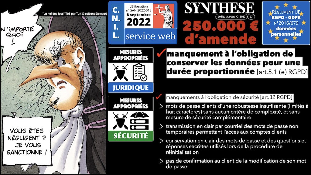 #416 RGPD principes jurisprudence actualité pratique #03.1 TRAITEMENT et obligation d'INFORMATION © Ledieu-Avocats 05-10-2022.027