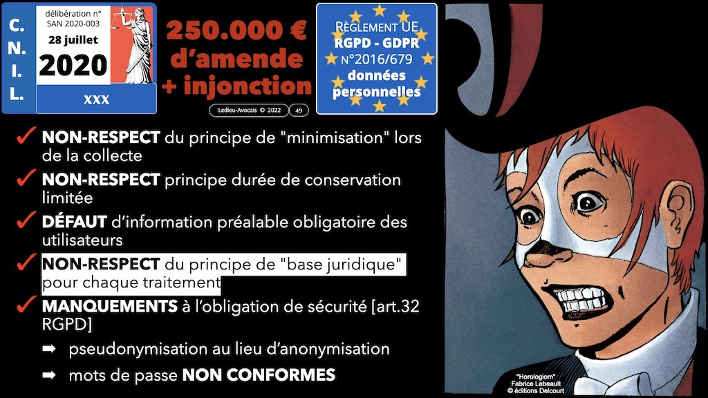 #416 RGPD principes jurisprudence actualité pratique #03.1 TRAITEMENT et obligation d'INFORMATION © Ledieu-Avocats 05-10-2022.049
