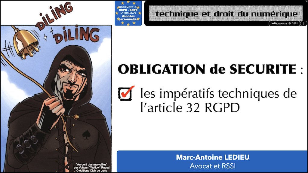 #416 RGPD principes jurisprudence actualité pratique #05 SECURITE article 32 © Ledieu-Avocats 05-10-2022.002