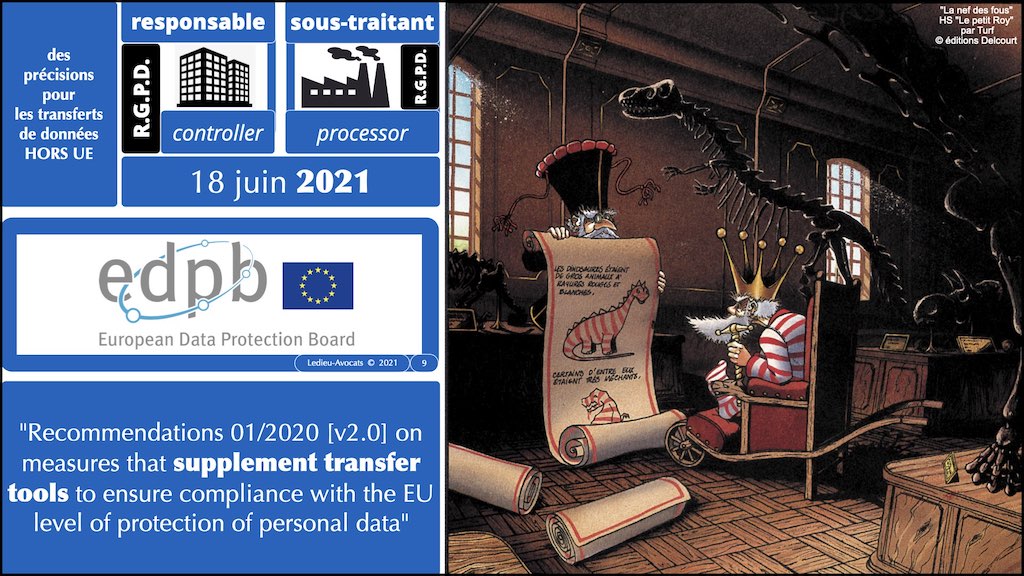 #416 RGPD principes jurisprudence actualité pratique #06 TRANFERT HORS UE © Ledieu-Avocats 05-10-2022.009