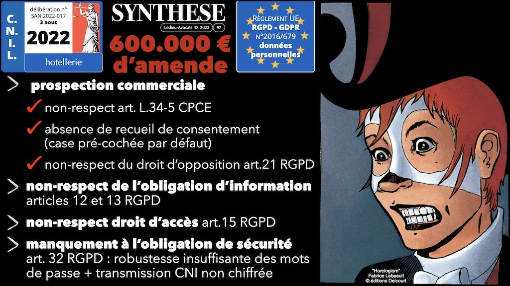 #416 RGPD principes jurisprudence actualité pratique #07 ACTU + JURISPRUDENCE © Ledieu-Avocats 05-10-2022.097