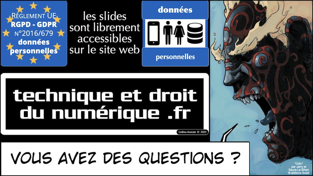 #416 RGPD principes jurisprudence actualité pratique #07 ACTU + JURISPRUDENCE © Ledieu-Avocats 05-10-2022.101