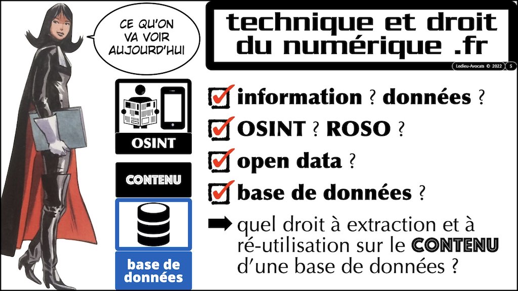 #006 bis BASE DE DONNEES le droit de l'OSINT alias.005