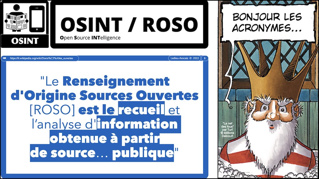 #006 bis BASE DE DONNEES le droit de l'OSINT alias.008