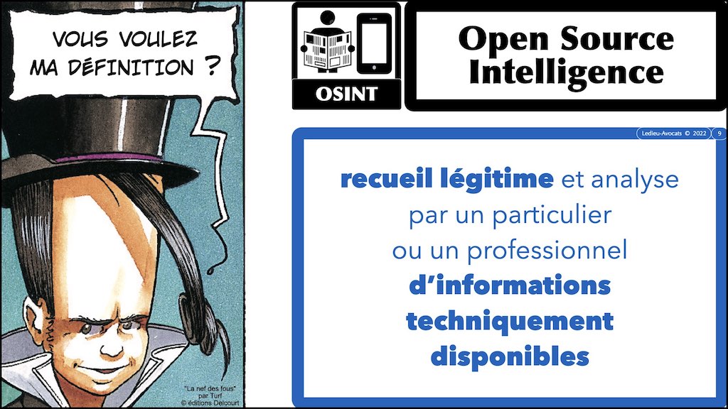 #006 bis BASE DE DONNEES le droit de l'OSINT alias.009